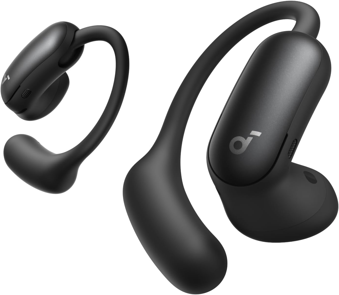 soundcore AeroFit 2 Pro by Anker, 2-in-1 Hybrid Earbuds with Awareness Mode and Focus Mode, Bluetooth 6.1, Hi-Res, LDAC, Spatial Audio, Al Clear Phone Calls, IP55, 34H Total Playtime