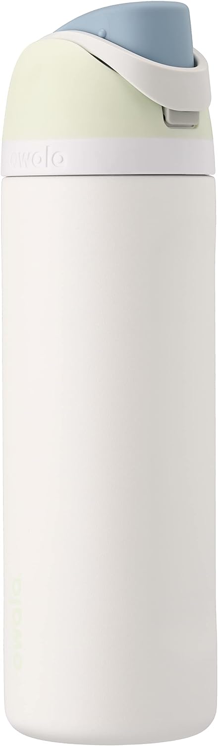 Owala FreeSip Insulated Stainless Steel Water Bottle with Straw for Sports and Travel, Leak Proof, BPA-Free, 945ml, Iced Breeze