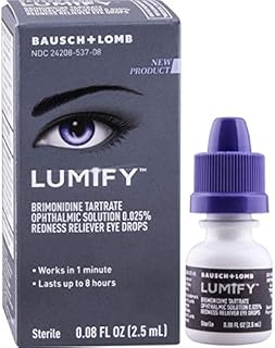 Lumify Eye Drops from Bausch + Lomb (Pack of 6)