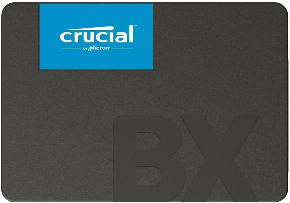 Crucial BX500 240GB 3D NAND SATA 2.5In Solid State Drive