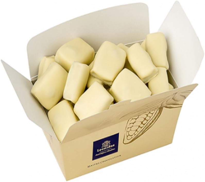 Manon White Leonidas Chocolates, 34 Belgian Fresh Coffee Butter Creams 700g
