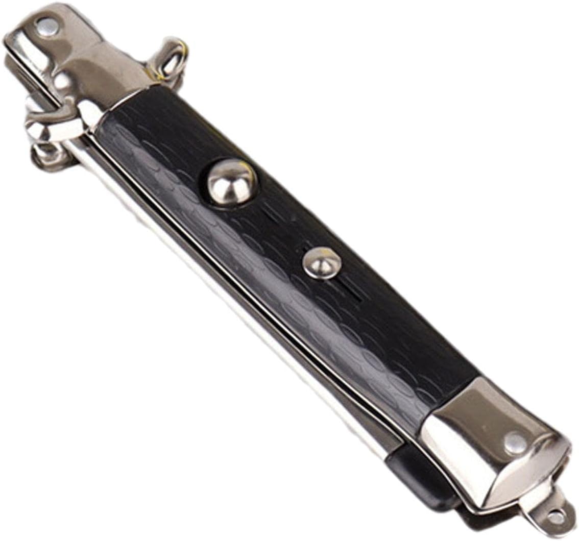 Folding Spring Comb Automatic Combs Foldable Knife Comb Mens Knife Brush Accessories Hair Trimmer Pocket Brushes V9e3