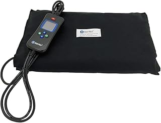BodyMed Digital Moist Heating Pad with Auto Shut Off Heating Pad for Neck, Shoulder, Back and Muscle Discomfort Relief - 27 in. x 14 Inch, Black