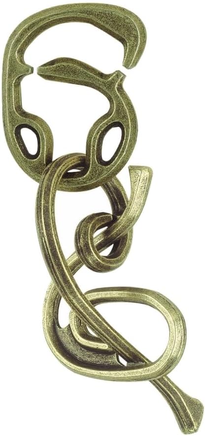 BePuzzled | Enigma Hanayama Metal Brainteaser Puzzle Mensa Rated Level 6, for Ages 12 and Up
