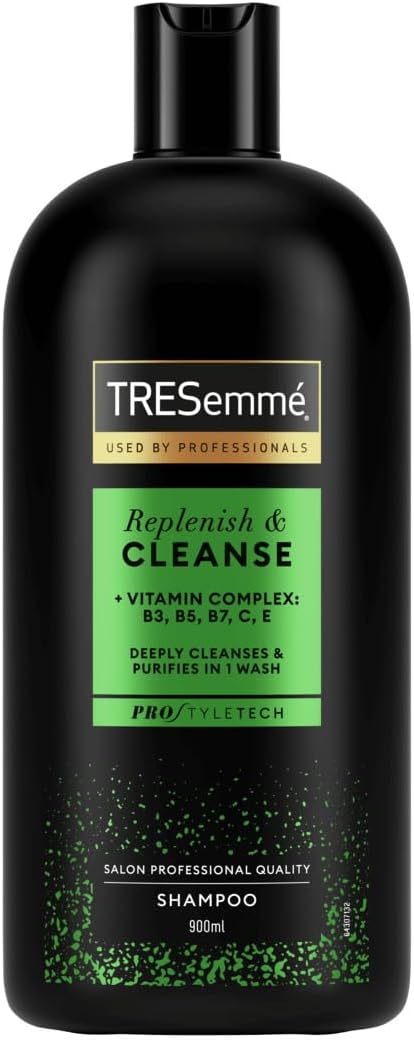 TRESemmé Replenish & Cleanse Shampoo with vitamin C, Fresh , 900 ml , Pack of 1