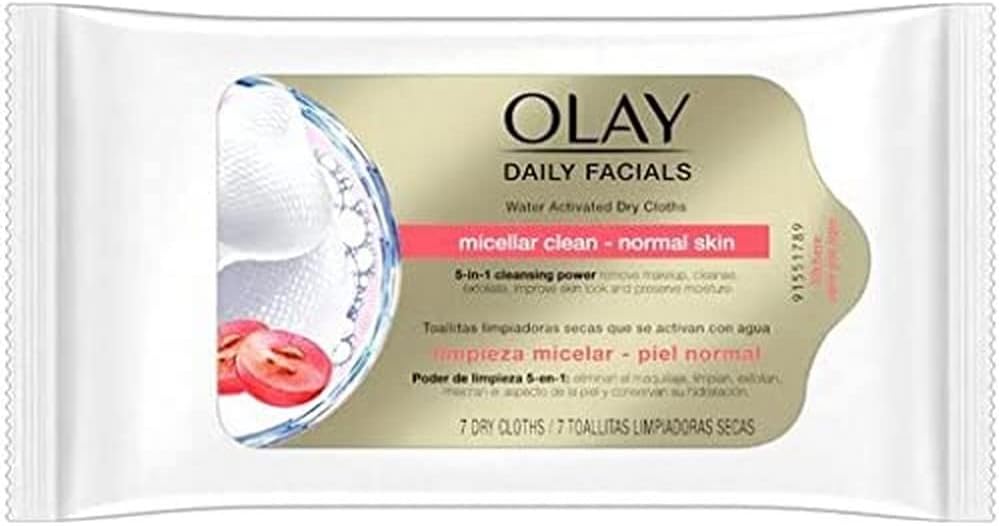 OLAY daily wipes micellar clean-normal skin