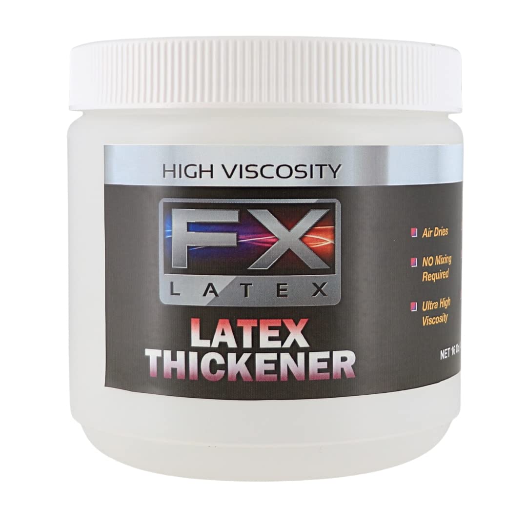 Latex Thickener - 16 Oz - Additive Thickening Gel, Good for Molds Making, Thickening Liquid Latex Quick