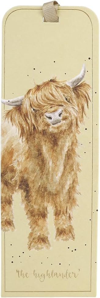 Wrendale Designs by Hannah Dale The Highlander' Highland Cow Bookmark
