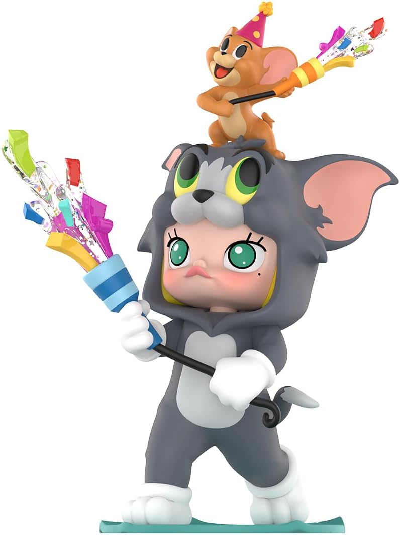 POP MART MOLLY x TOM & JERRY Figurine Articulated Character Premium Design Gifts for Women Fan-Favorite Collectible Toy Art Toy Action Figure