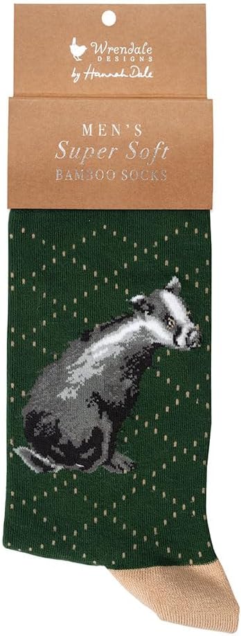 Wrendale Designs - The Country Gent' Badger Men's Socks