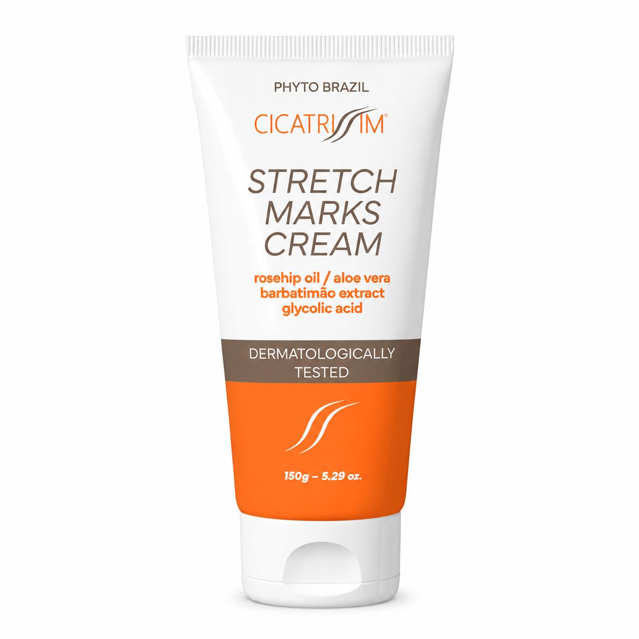 Cicatrissim Stretch Mark Cream for Red and White Striae - Softens Stretch Marks, Evens Skin Tone, and Firms Skin - All Skin Types - 150g