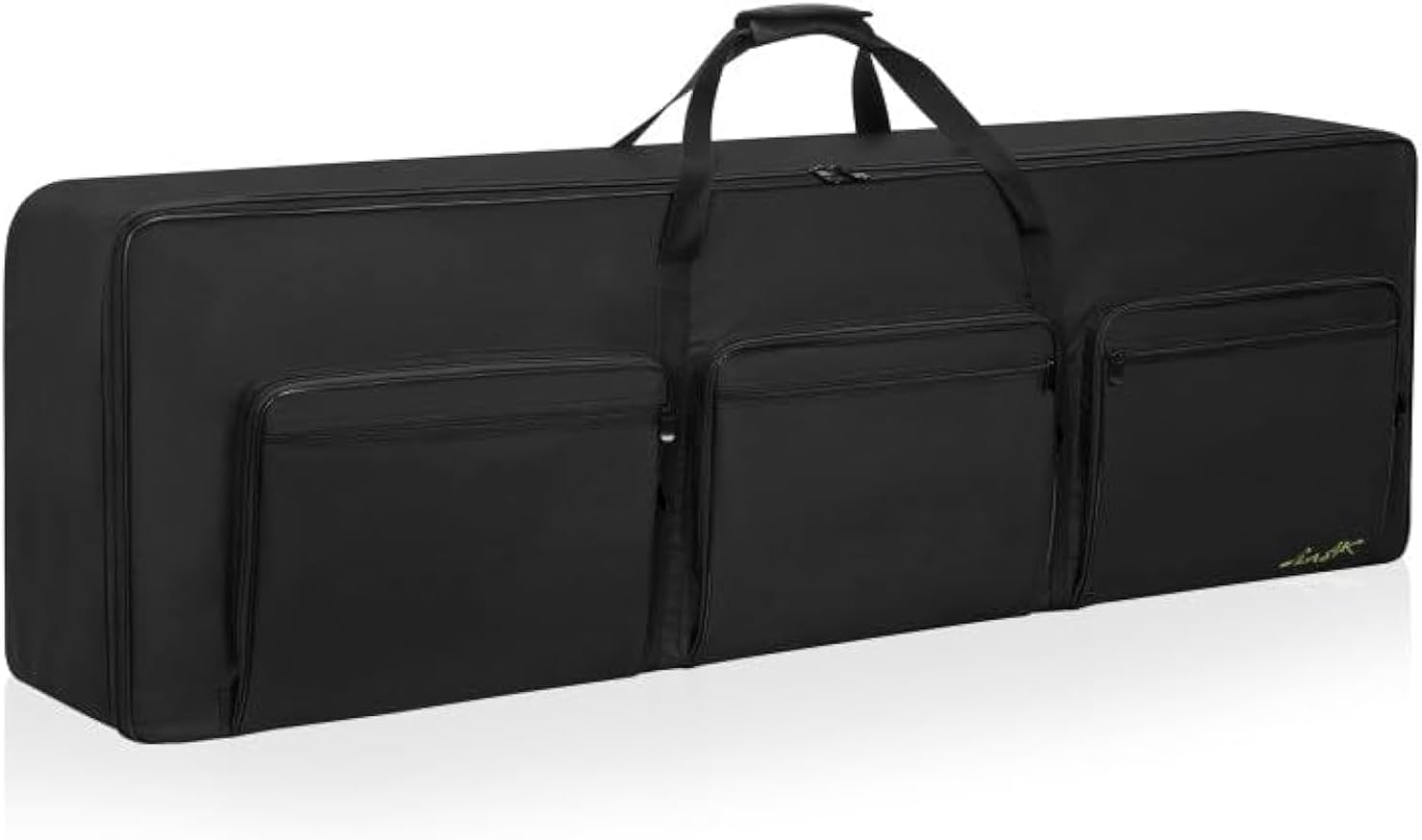 88L Key Keyboard Case, Portable Keyboard Piano Waterproof 600D Oxford Cloth with Adjustable Straps, Key Keyboard Gig Bag Case 57.5"x7.1"x18.1"