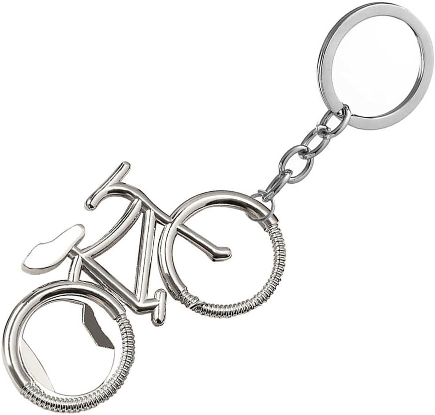 AMOR SPES Bicycle Shape Key Chain for Men Key Ring Best Friends Family Gifts