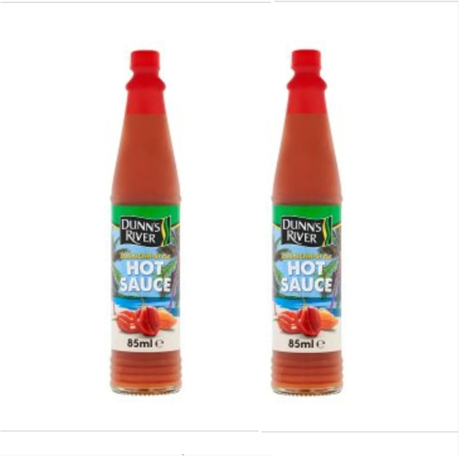 Dunn's River Hot Pepper Sauce, 85ml, Pack of 2