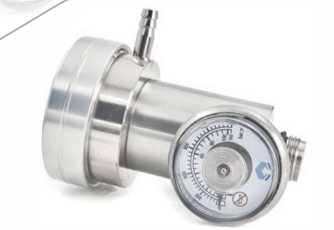 Demand Flow Calibration Gas Regulator Compatible with BW Technologies, Industrial Scientific (ISC), MSA, RAE, and RKI Pumped Gas detectors - Nickel Plated Brass - C10