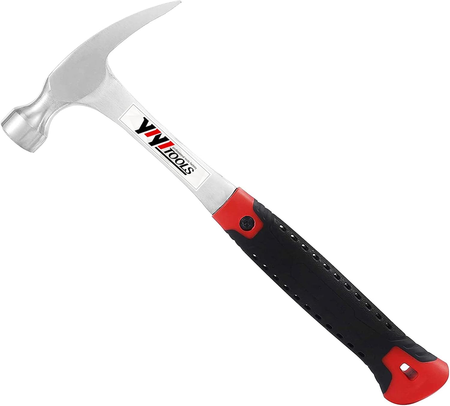 YIYITOOLS Straight Rip Claw – 16-oz. Black and Red