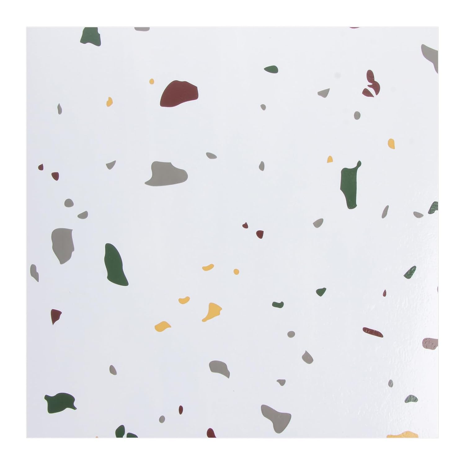 40 Pack Self Adhesive Floor Tile, 30x30CM White Pattern Floor Tiles