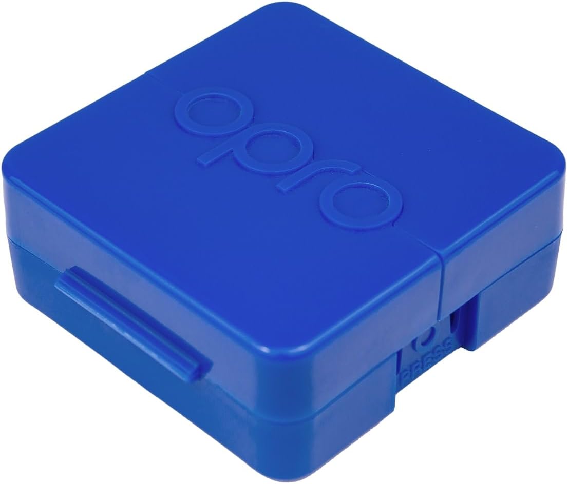 OPRO Antimicrobial Mouth Guard Case – Kills 99.99% of Bacteria with Biomaster Protection – Hygienic Gum Shield Case for Mouthguards, Night Guards, Retainers & Snore Guards – Made in The UK