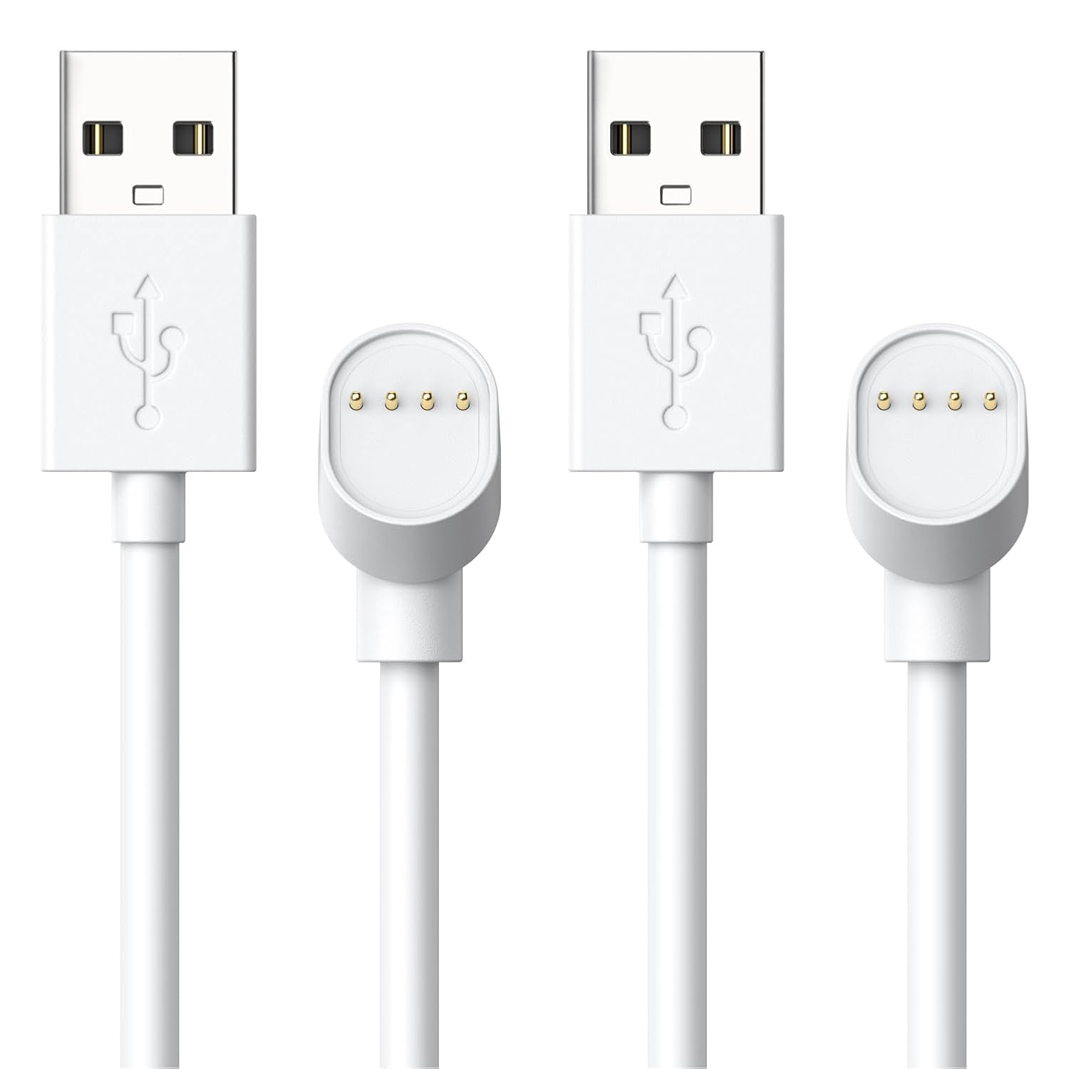 TUSITA Charge Cable Compatible Google Nest Cam 1M - Magnetic Charging Wire, 2-Pack