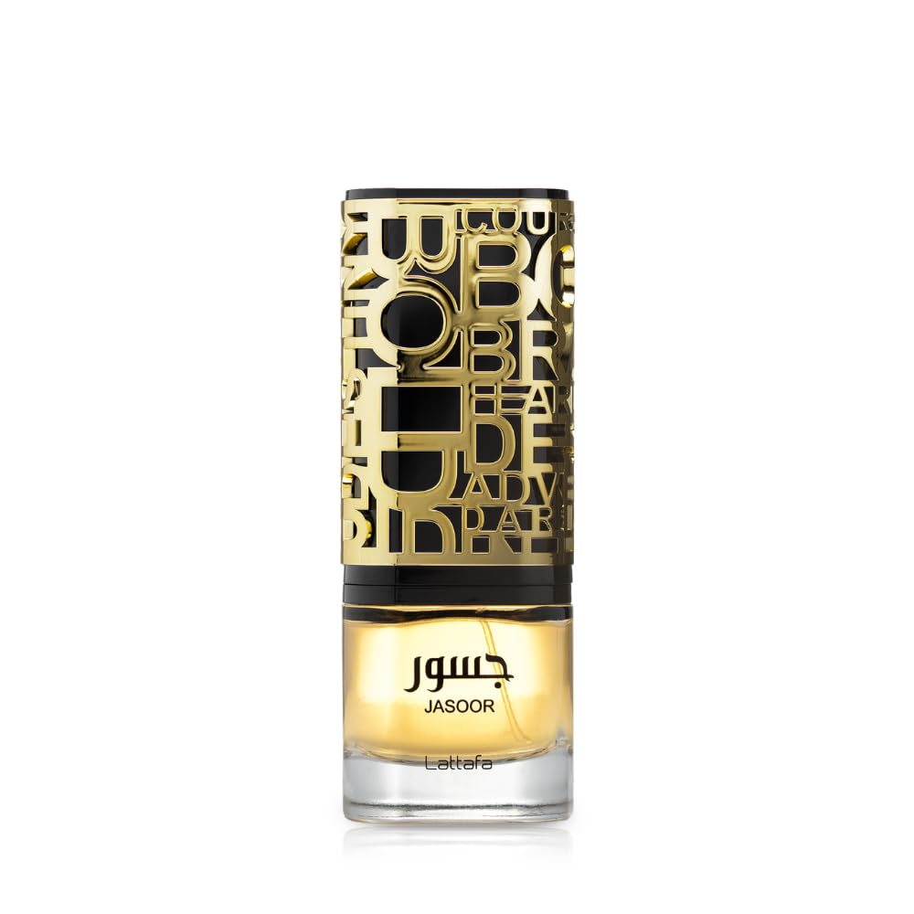 Lattafa Jasoor Eau De Parfum Spray for Men, 3.4 Ounce