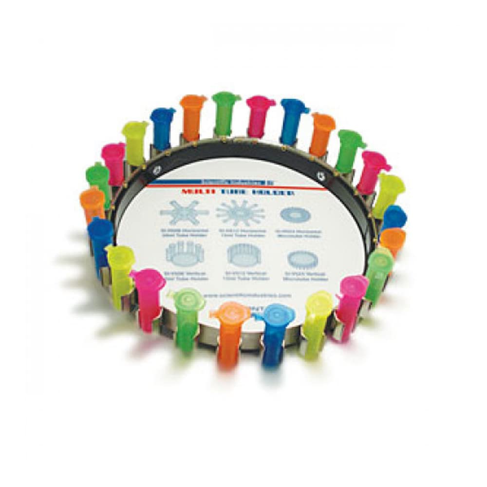 SI-V524 Vertical Microtube Holder for Vortex-Genie 2 and Vortex-Genie Pulse Mixers, Holds 24 Microtubes