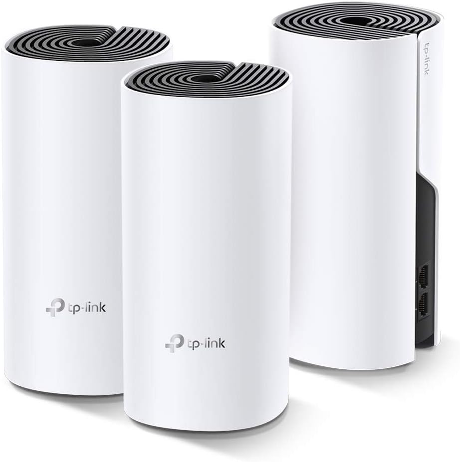 TP-Link Deco M5 C1300 Whole Home Mesh Wi-Fi System covers 5500 square feet and 100 Devices