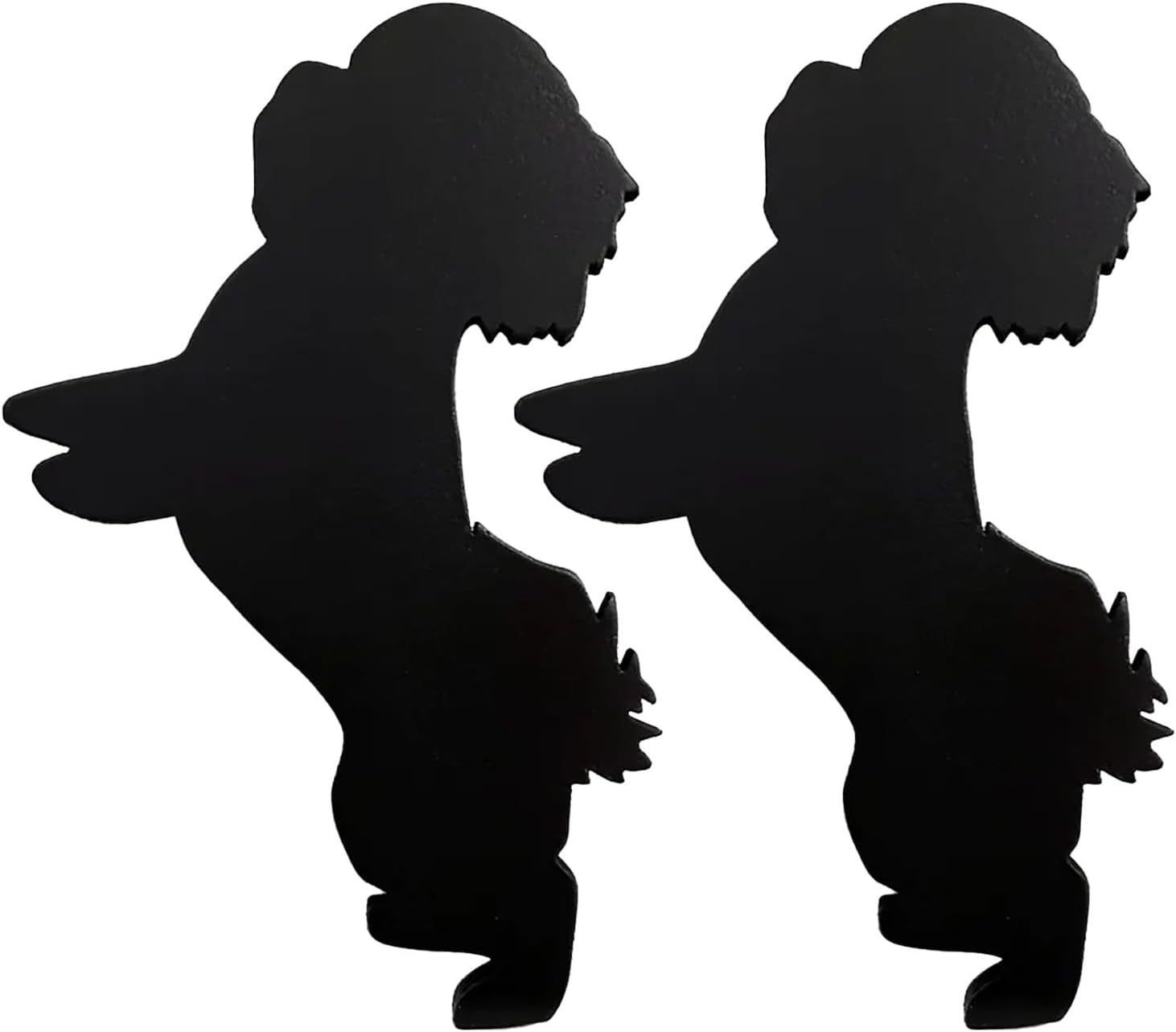 Wooden Dog Door Hanger Decorative Pet Themed Hanging Ornament For Home And Wall Dcor Animal Shape Art Piece 50 Ft Garland No Wire (Black, 6cm)