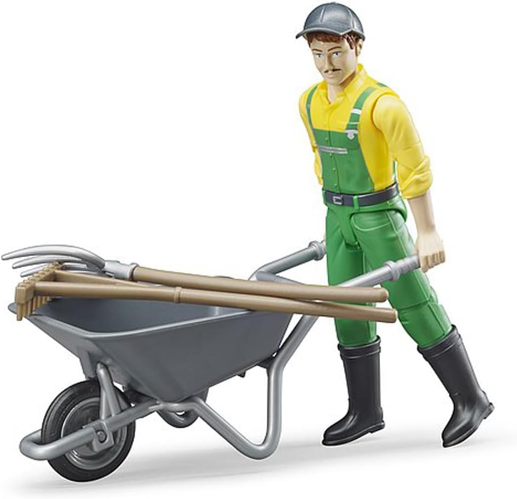 Bruder Farmer Figure and Accessories Set