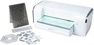 Sizzix Big Shot Switch Plus Starter Kit (White), Electric Die Cutting & Embossing Machine For Arts & Crafts, Card Making, Scrapbooking & Papercraft (9-inch Opening)