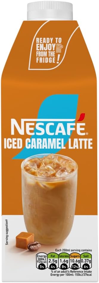 NESCAFÉ Iced Coffee Caramel Flavour Latte 750ml