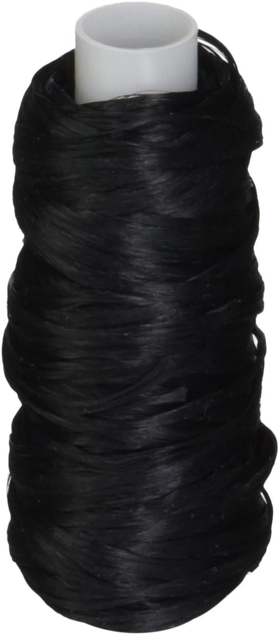 Tandy Leather Flat Artificial Sinew 20 yds (18.3 m) Black 3609-01