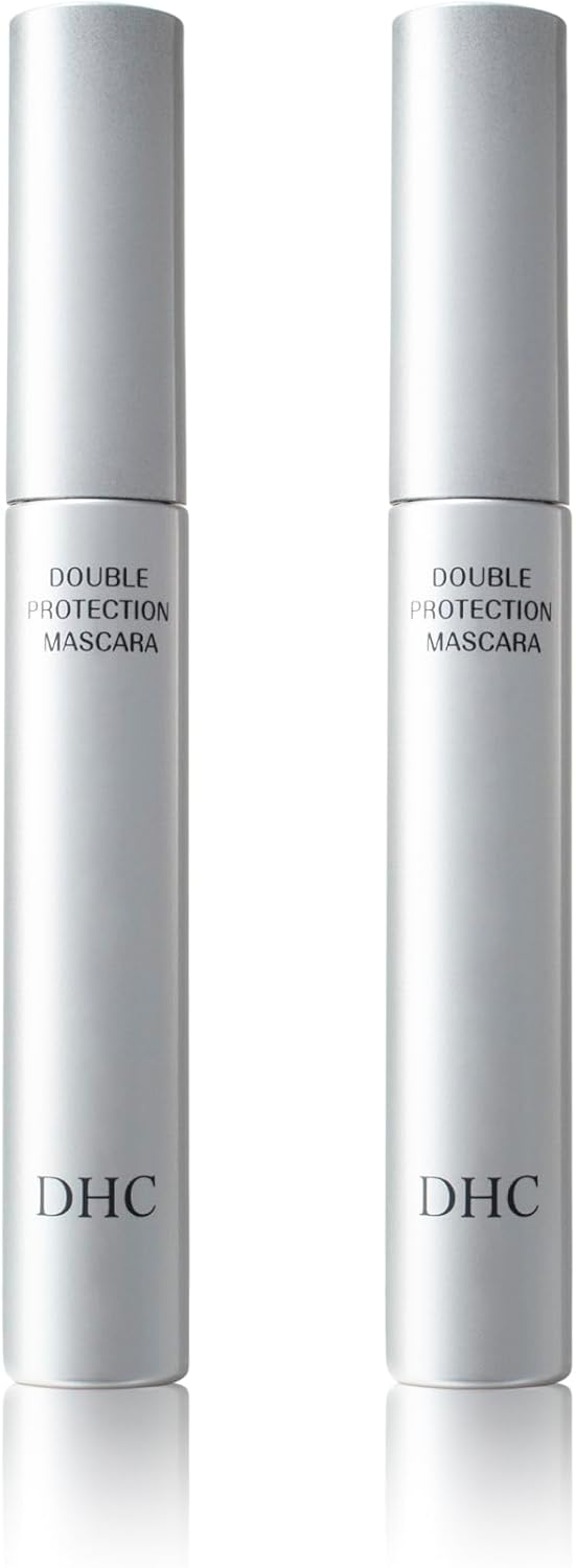 DHC Mascara Perfect Pro Double Protection 5 g (Black), Pack of 2