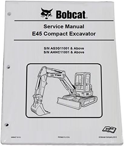 Bobcat E45 Workshop Repair Manual