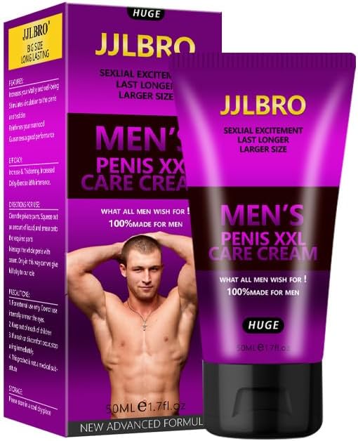 Male Enhancement Cream for Men, Body Gel for Private Part, Men's Re-Vitalize Enlargement Cream, Enhance Size and Performance – Get Bigger Thicker and Stronger (XXL Care)