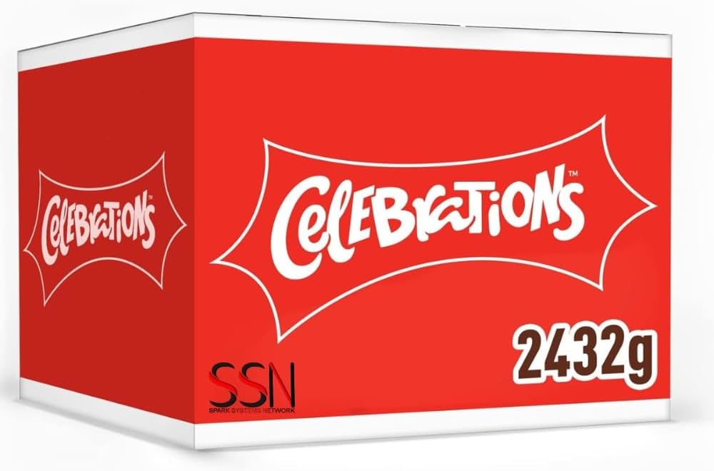 Celebrations Chocolate Bulk Box, 2.4kg, Assorted Milk Chocolates and Biscuits