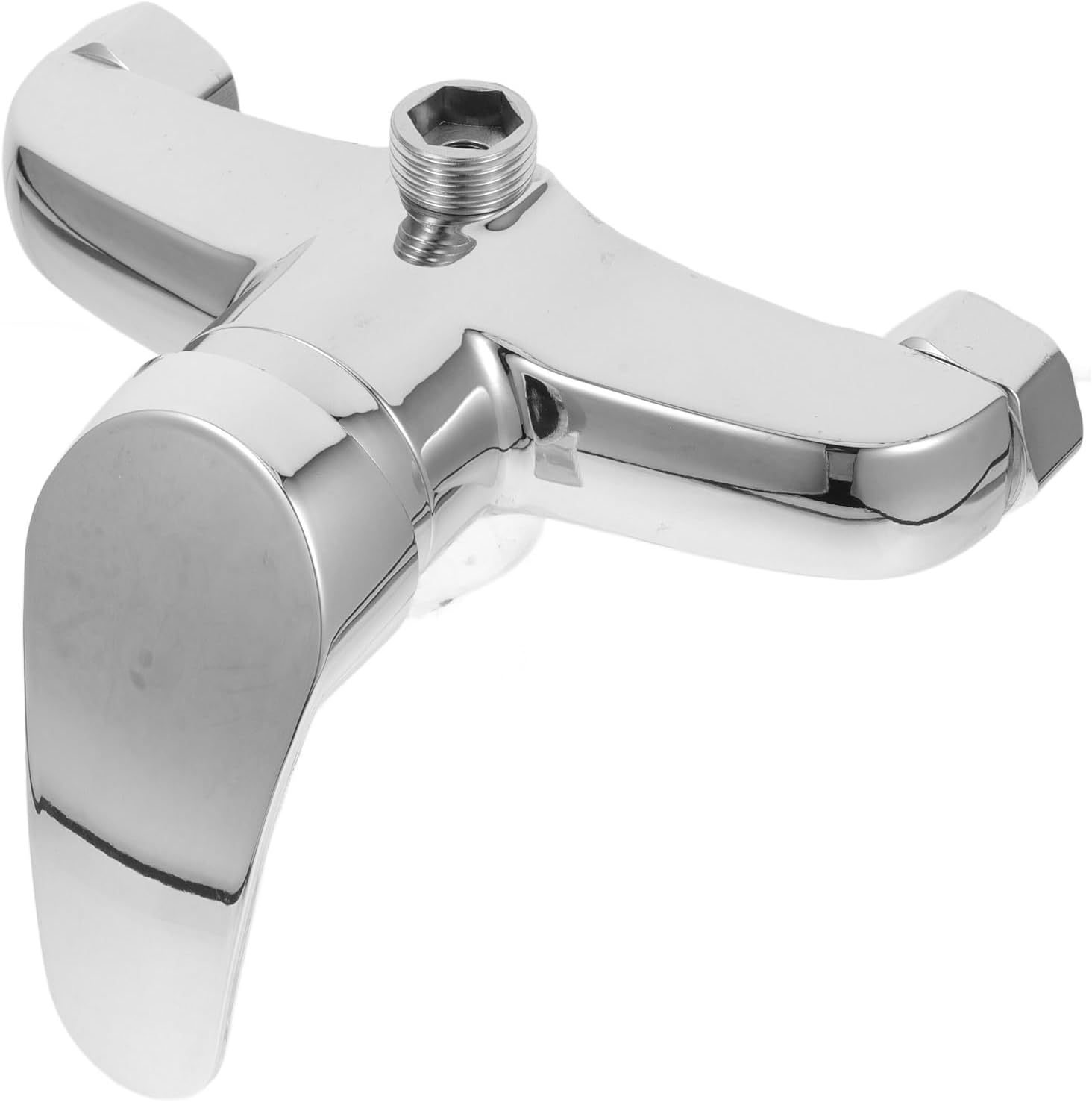 ARTIBETTER Single Handle Shower Mixer Tap - Wall Mounted Bathroom Valve for Hot and Cold Water Control, Aluminum Alloy, 6.69 X 3.93 X 1.06 Inch, Easy Installation for Home, School, Engineering