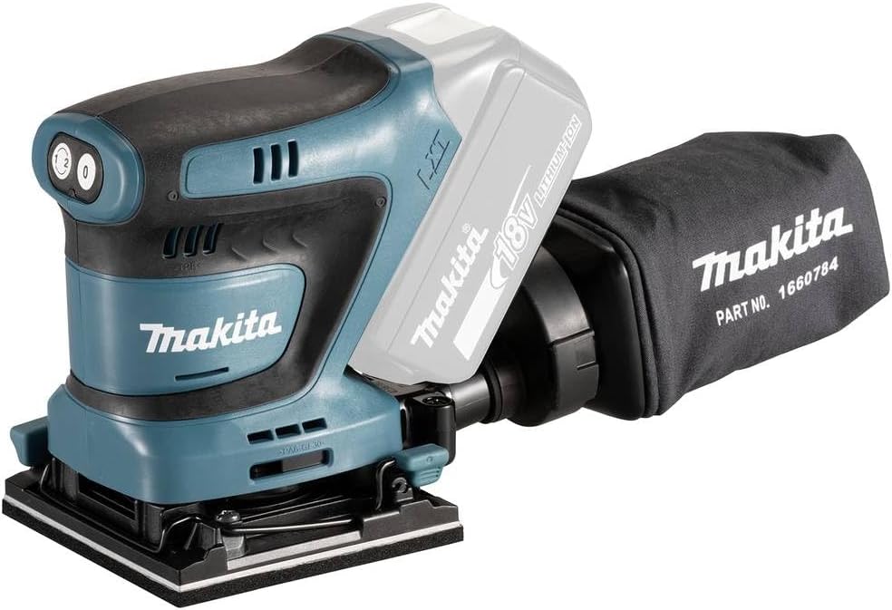 Makita DBO480Z 18V Li-ion LXT Finishing Sander – Batteries and Charger Not Included