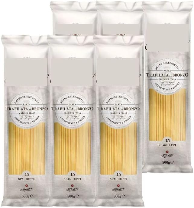 Fakhri Spaghetti – Pack of 6 (6 x 500g) | Premium Durum Wheat Pasta | Non-Sticky | Cooks Al Dente | Pantry Staple | Value Pack