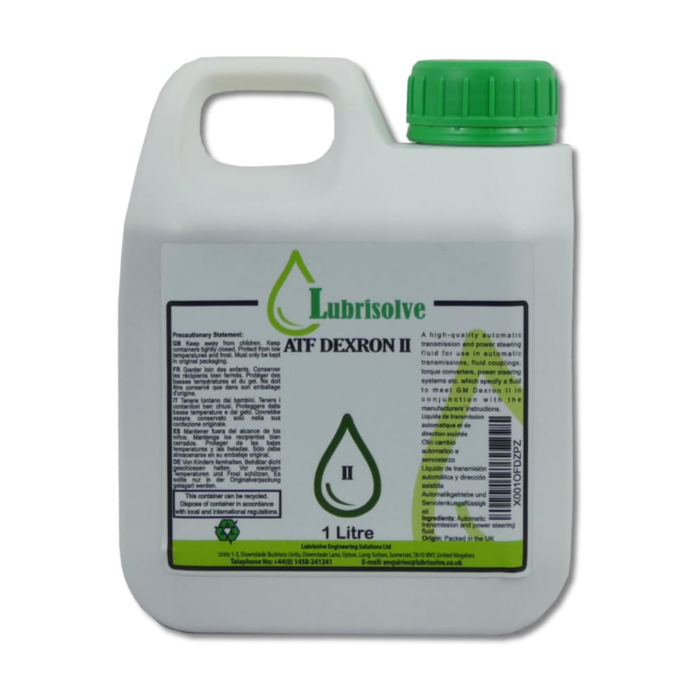 Lubrisolve ATF DEXRON II Automatic Transmission and Power Steering Fluid 1 litre