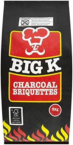 Big K Charcoal Briquettes 5kg
