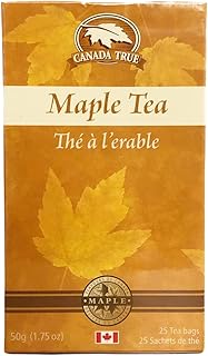 Canada True Maple Tea 25 Tea Bags, 50g (1.75oz), Product of Canada