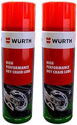 Wurth High Performance Dry Chain Lube- 2 x 500ml Double Pack