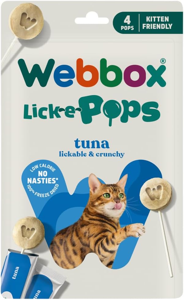 Webbox Lick-e-Pops Tuna 4 x 1.4g (5.6g)