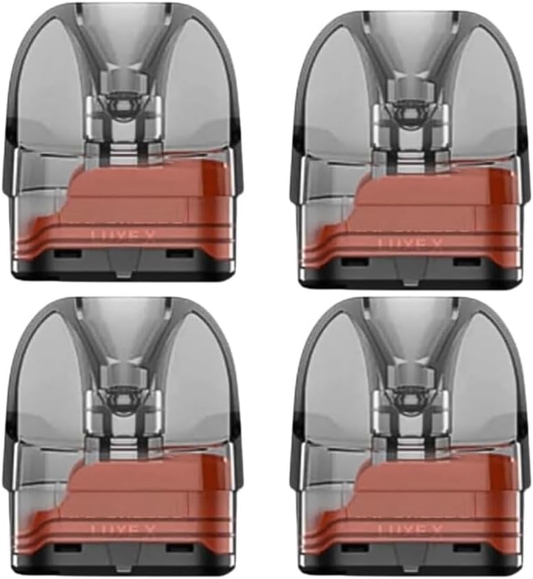 Luxe X Pods - Compatible with Vaporesso Luxe XR Max, X/X2, X Pro Replacement Vape Pod mesh vaporly uk 2ml Corex Version (4 pack) (0.6 Ohm)