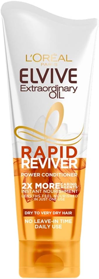 L'Oreal Paris Elvive Extraordinary Oil Rapid Reviver Dry Hair Power Conditioner 180ml