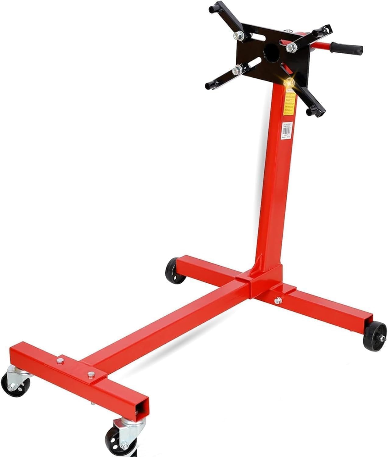 Shop Engine Stand 1000lb Pro Hoist Automotive Lift Rotating Motor, Red (1000lbs · I Shape)
