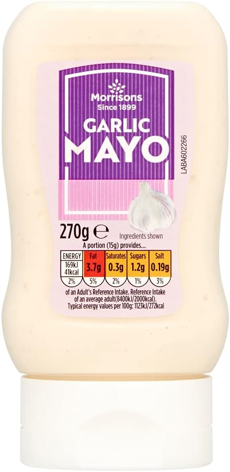 Morrisons Garlic Mayo, 270g
