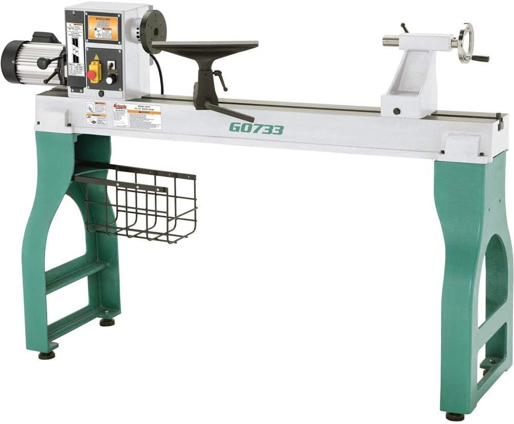 Grizzly Industrial G0733-18" x 47" Heavy-Duty Wood Lathe