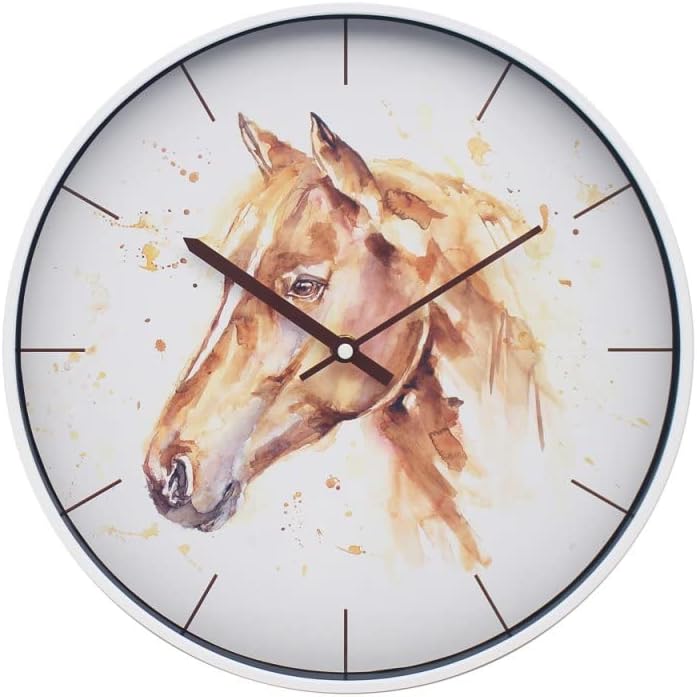 lesser and pavey LP49092 Country Life Horse Clock | For Adults | Multicolor Accessory