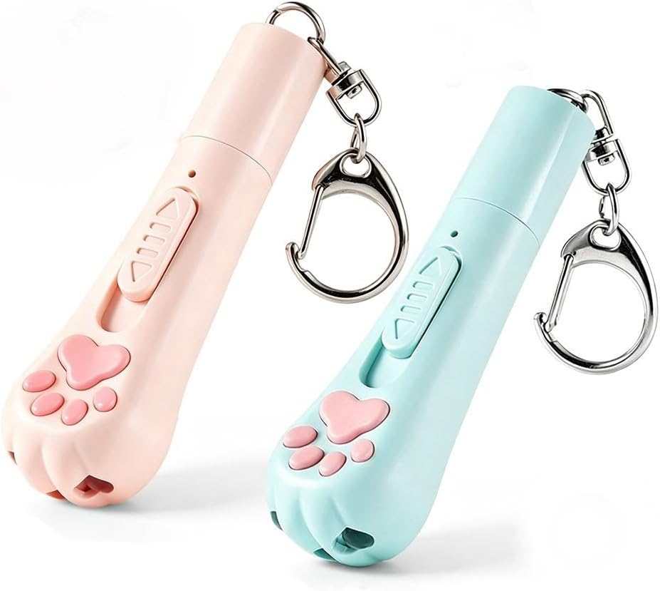 Cat Toys, 7 in 1 Function Interactive Cat Toy, USB Rechargeable LED Light